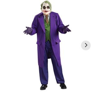 Rubie’s Dark Knight Joker adult Halloween costume one size fits most
